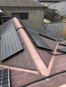 屋根塗装前