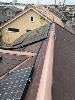 屋根塗装前