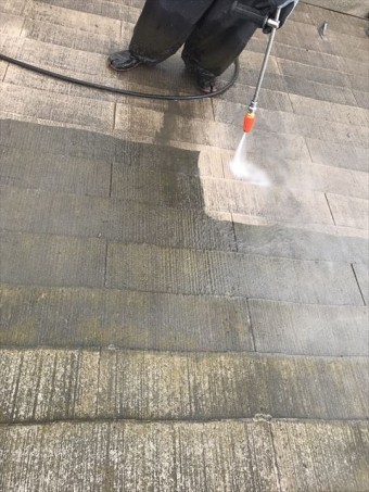 屋根洗浄