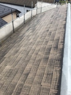 屋根塗装前