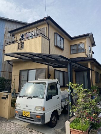 杉戸町屋根塗装