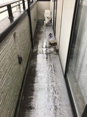 防水洗浄