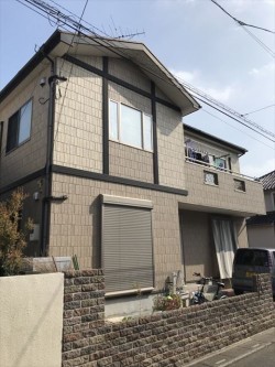 屋根、外壁塗装前