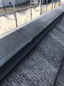 屋根釘打ち直し完了