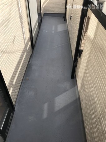 ベランダ防水塗装前