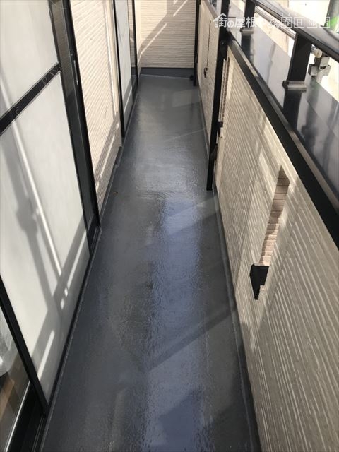 ベランダ防水塗装