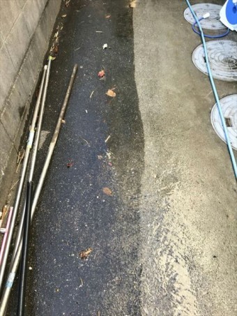 基礎洗浄前
