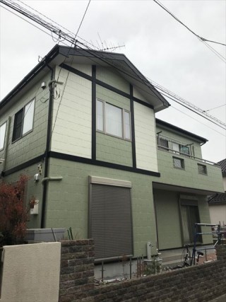 屋根、外壁塗装後