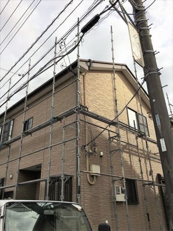 塗装足場組立