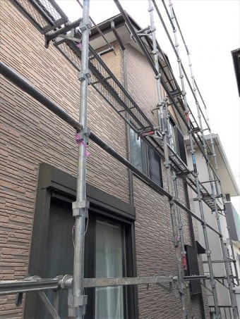 塗装足場組立