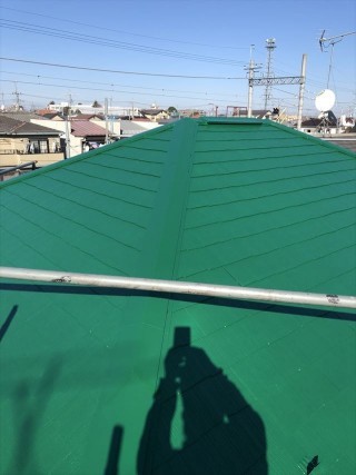 春日部屋根塗装