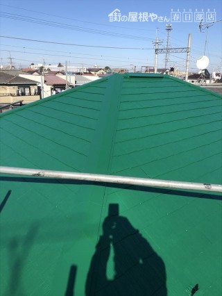 春日部屋根塗装