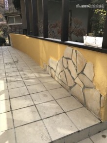 塀上塗り完了