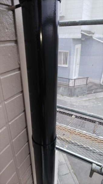 縦樋塗装完了