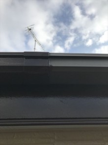 横樋塗装中