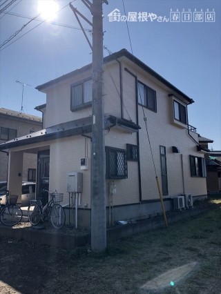 春日部屋根外壁塗装