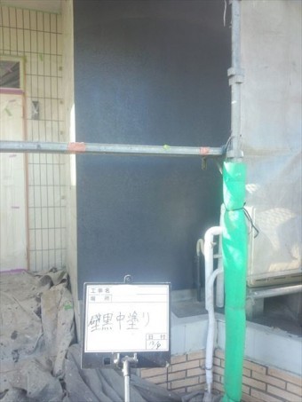 外壁中塗り完了