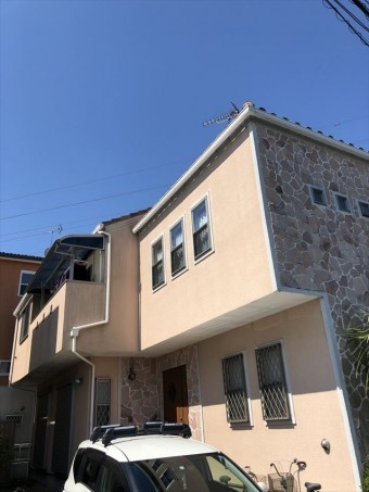 宮代町百間外壁塗装