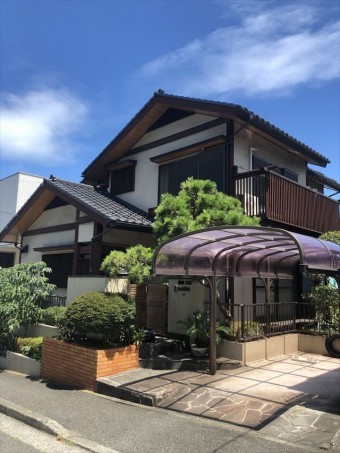 外壁フッ素塗装