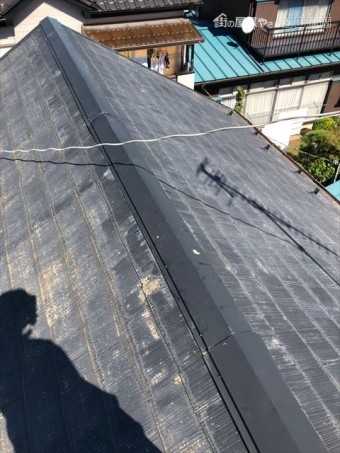 屋根棟板金補修