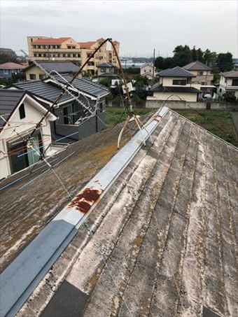 アンテナ破損