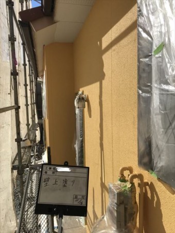 外壁上塗り