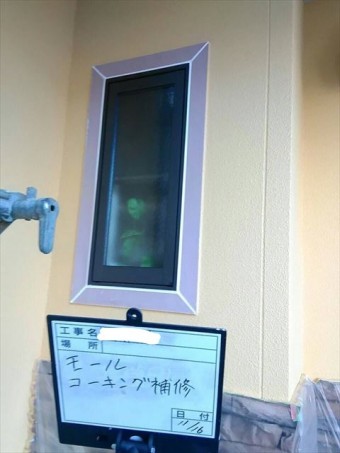 モールコーキング完了
