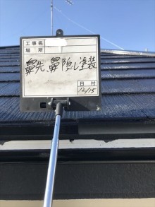 鼻隠し塗装