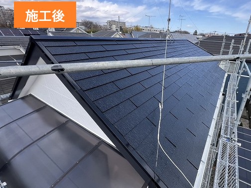 屋根メンテナンス　塗り替えで美観が蘇りました♪