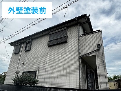 外壁塗装を行い美観と防水性を蘇らせましょう♪