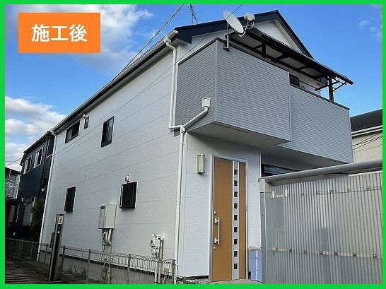 外壁塗装後