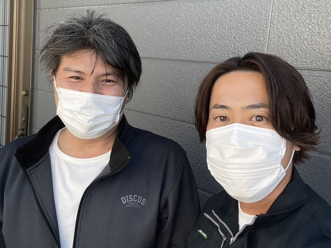 瓦屋根のケラバ部分の交換工事を行ったお客様よりお言葉を頂きました♪