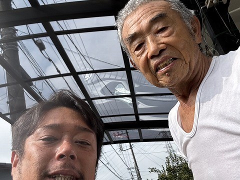 杉戸町でカーポート屋根交換工事を行ったお客様より嬉しいお言葉をいただきました♪