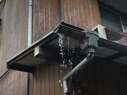 雨樋水あふれ