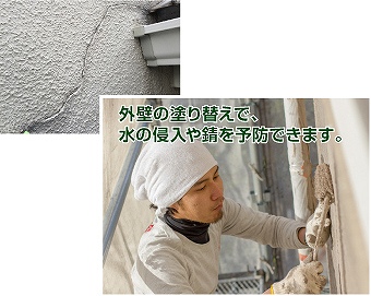 外壁メンテナンスは塗装で決まり♪