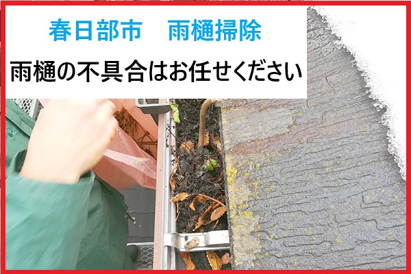 雨樋の不具合はお任せください