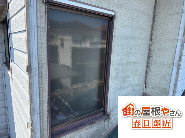 外壁工事　サッシ交換