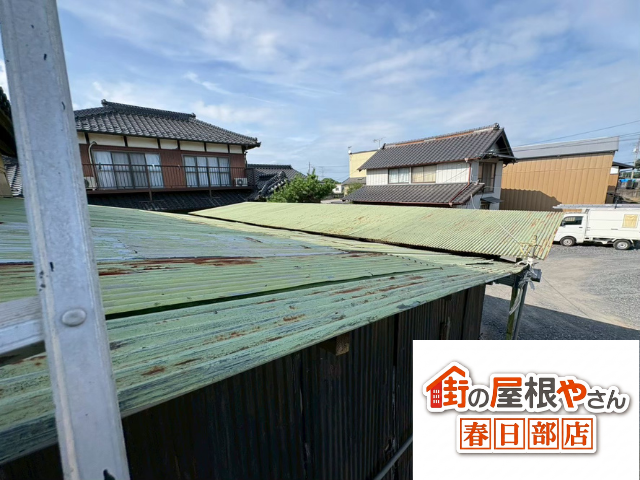 波板　屋根　張替え 工事