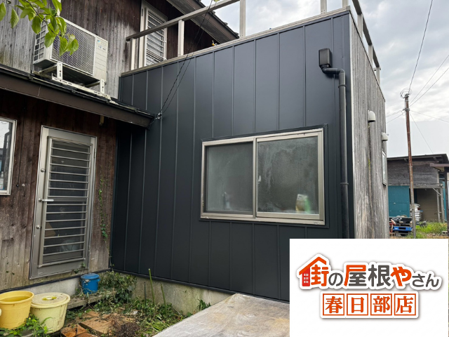 久喜　外壁　部分張替え