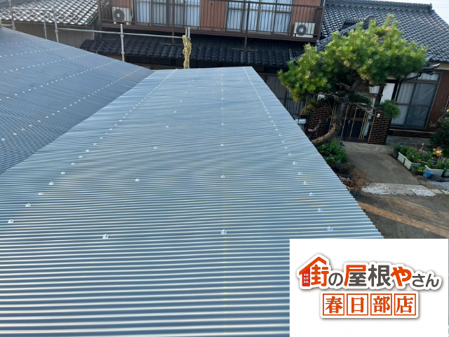 波板　屋根　張替え 工事