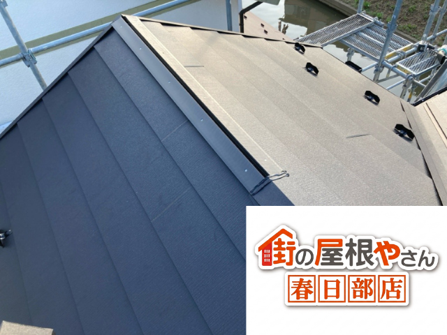 春日部　屋根工事　葺き替え