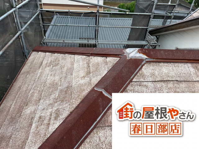 久喜　棟板金交換工事