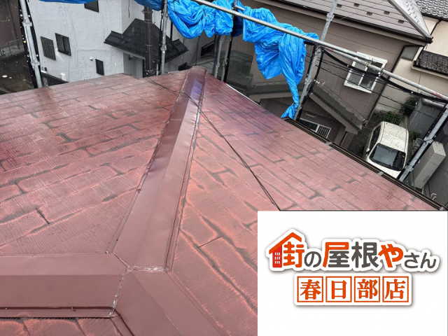 羽生　棟板金交換工事