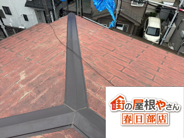 羽生　棟板金交換工事
